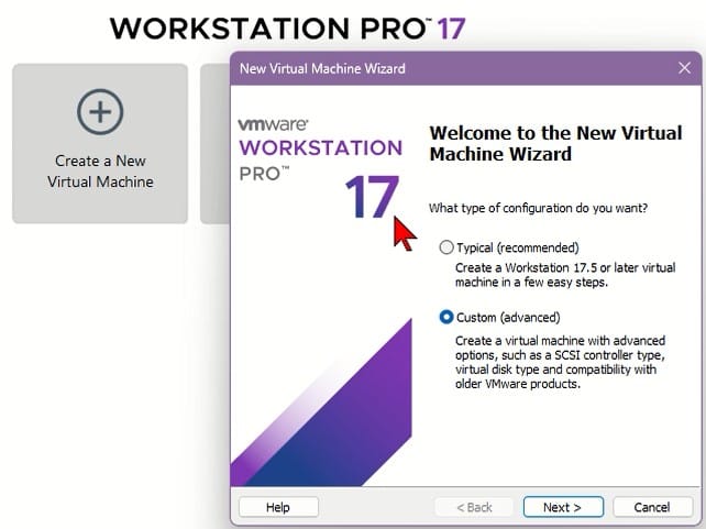Windows Server 2022 Datacenter on VMware Workstation Virtual Machine(VM)