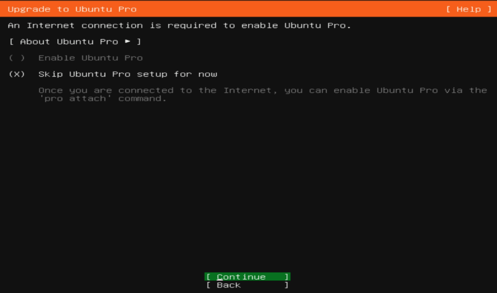 Install Ubuntu/Linux OS on VM Pro