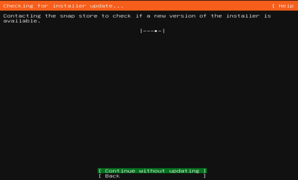 Install Ubuntu/Linux OS on VM update