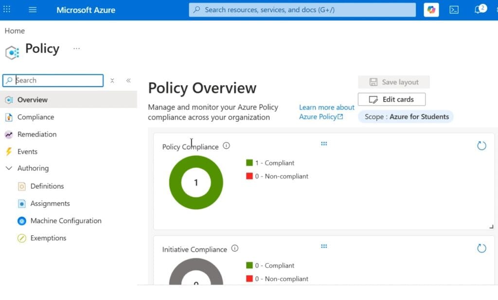 Azure Management - Policy